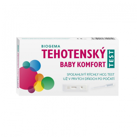 BIOGEMA TEST TEHOTENSKÝ BABY KOMFORT